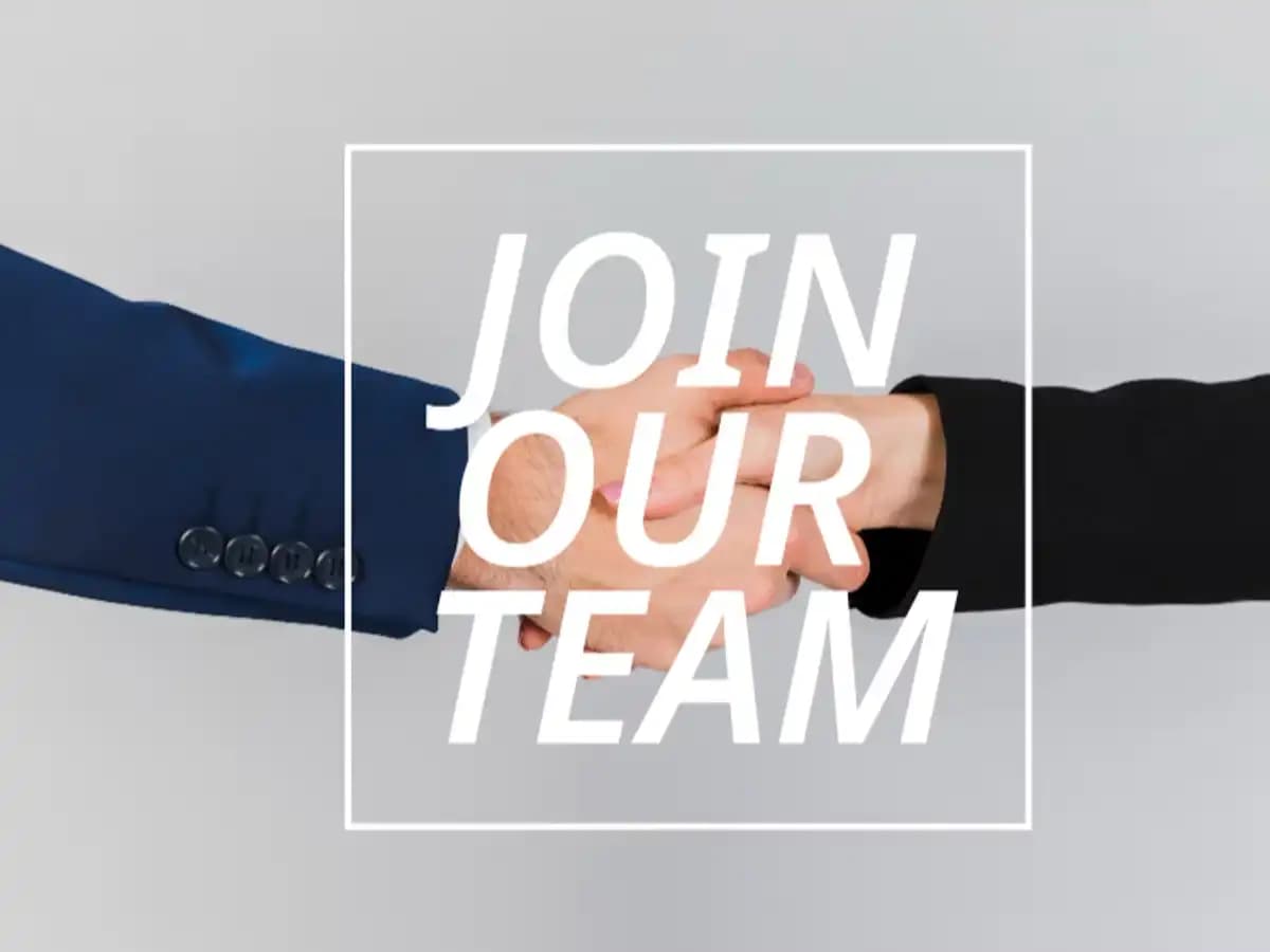 Hiring concept with laptop